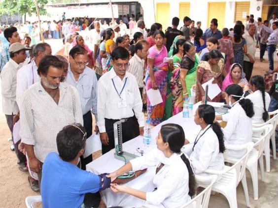 Swasthya Suraksha Health Card Distribution Project